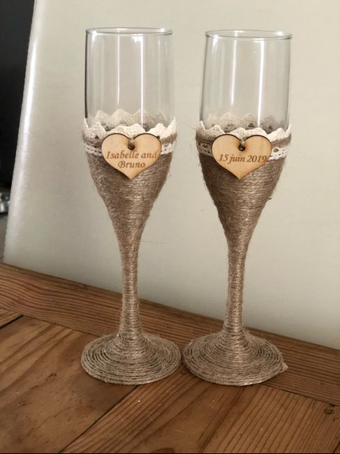 ..verres des mariés.. - 1