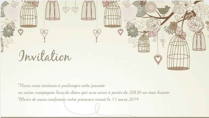 Faire-part 😊 - 3