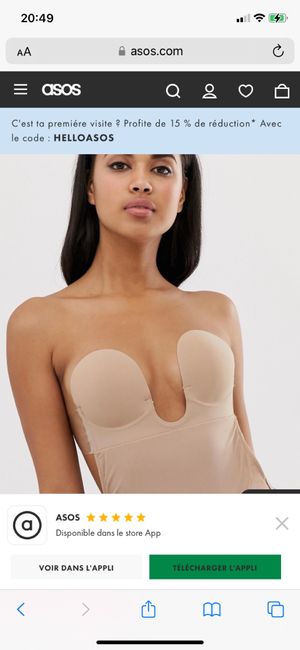 Body décolleté et dos nu - 1