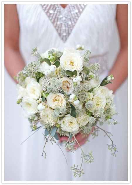 Les fleurs de la mariée