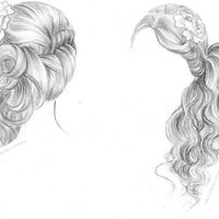 option cheveux lâchés... 