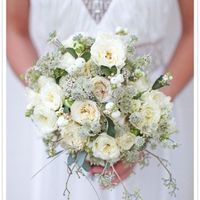Les fleurs de la mariée