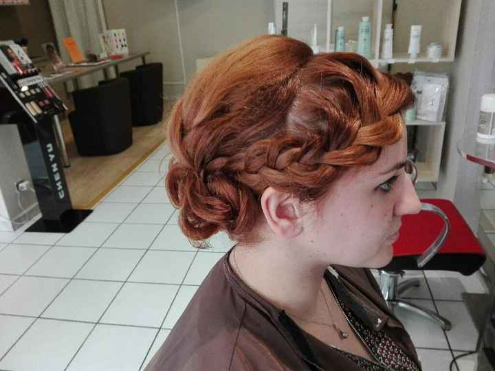 Essayage coiffure aujourd'hui - 2