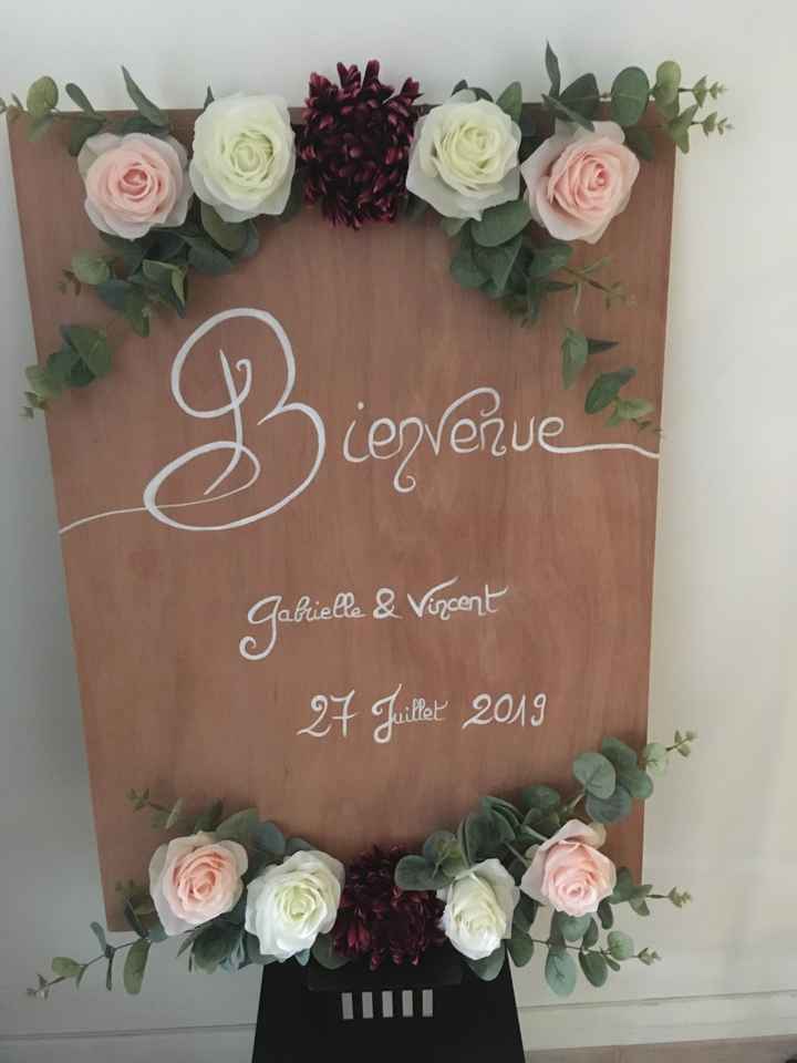 Panneau de bienvenue - 1