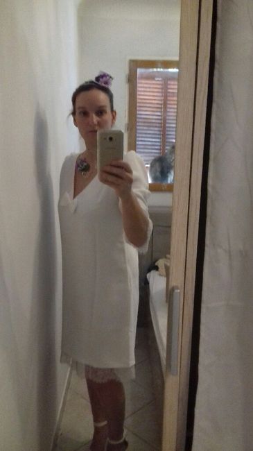 Essayage de la robe? - 1