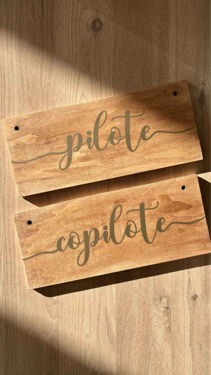 Centre de table des mariés - 1