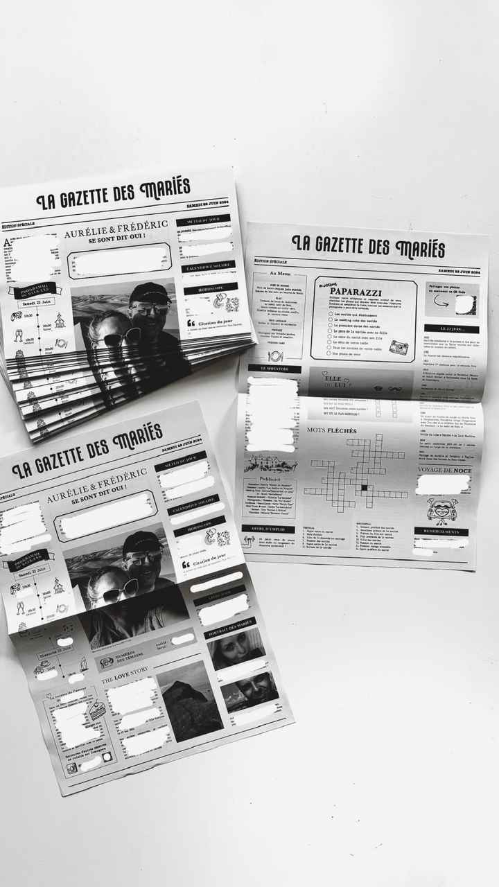 Gazette des mariés - 1