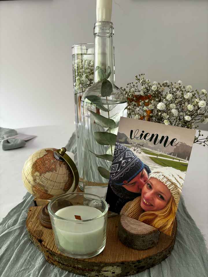 cout bouquet fleurs centre table - 7