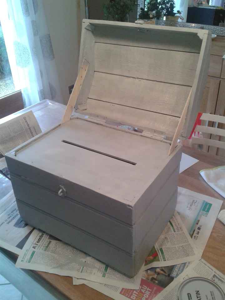 Mon urne diy en cours de realisation - 1
