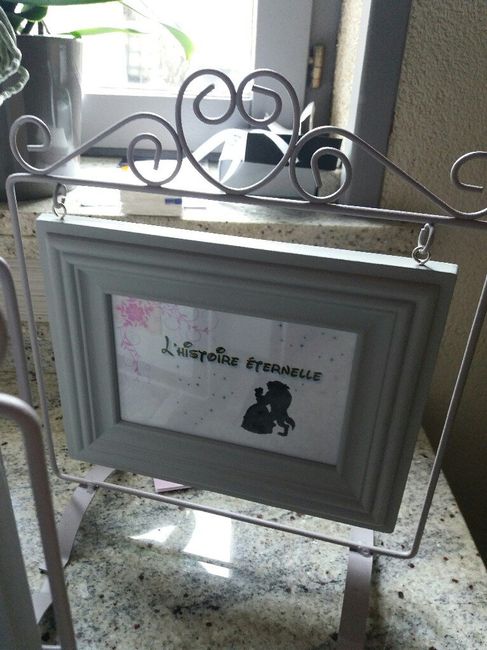 Mariage Disney! Livre porte-alliance et faire-part parchemin! - 2