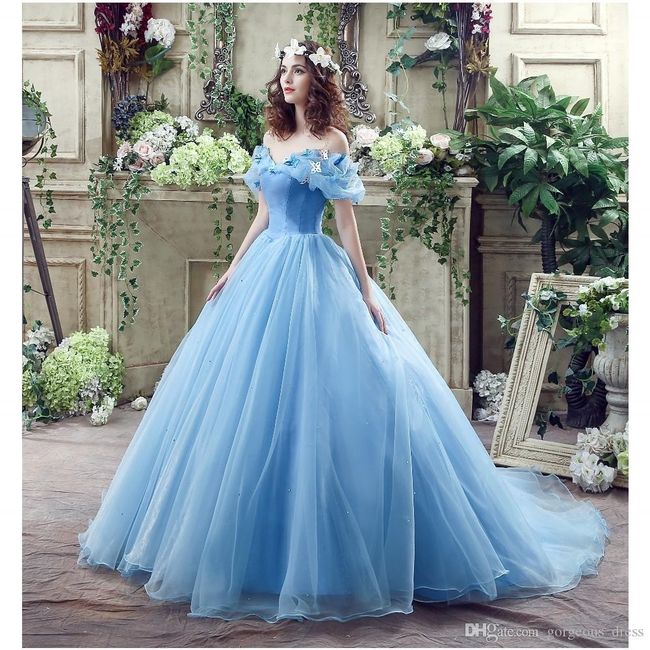 Quelle robe de mariée Disney aime tu le plus ? 2
