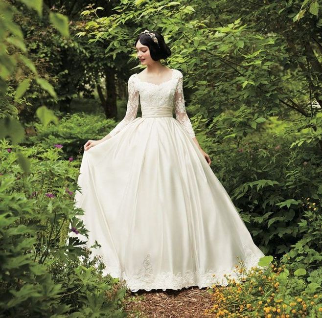 Quelle robe de mariée Disney aime tu le plus ? 4