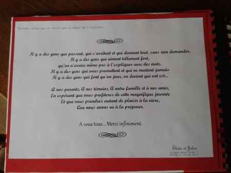 texte livre d'or