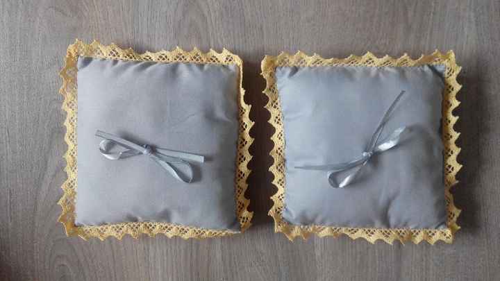 Mes coussins d'alliances