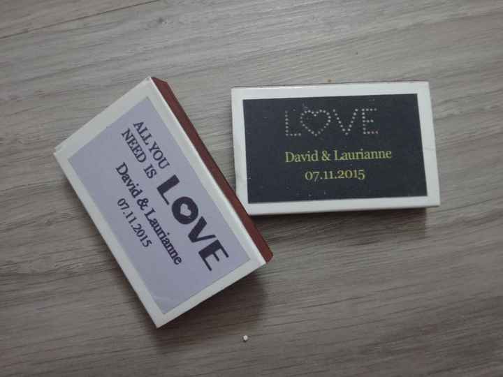 allumettes personnalisées