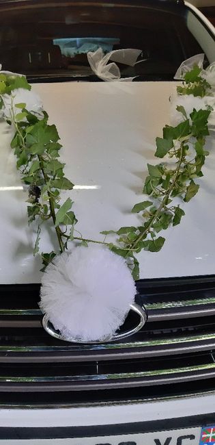 Décoration de la voiture des mariés - 3