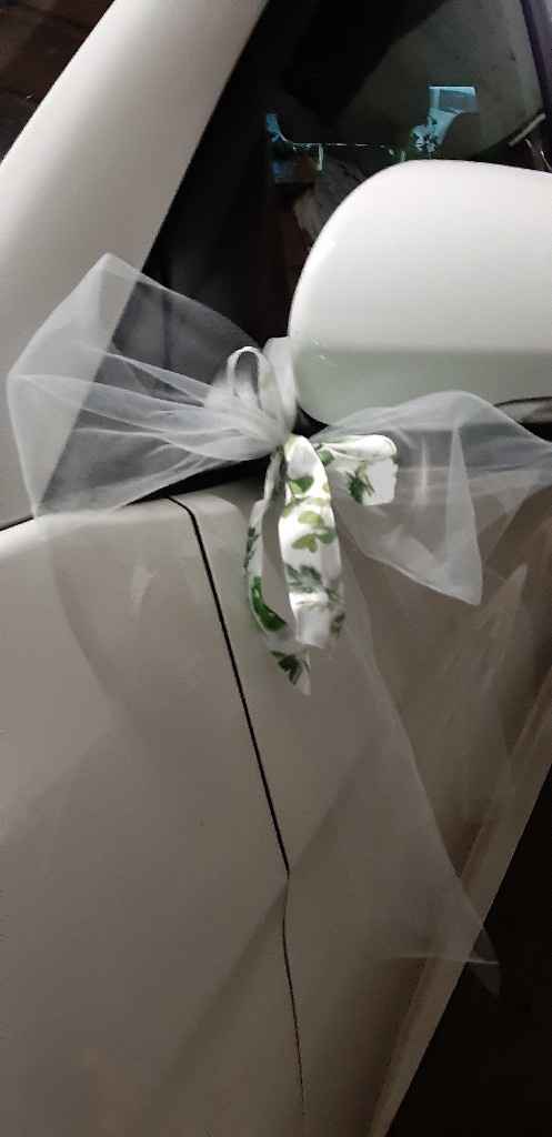 Décoration de la voiture des mariés - 2