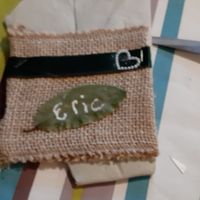 Marque place - feuille de laurier - 1