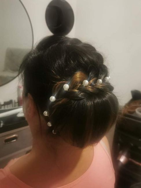 Essai chignon 2