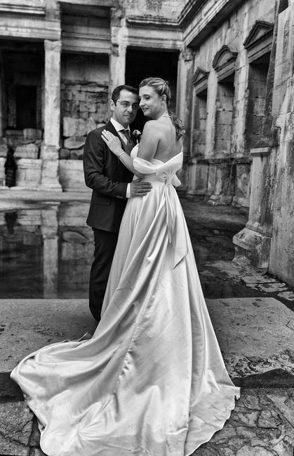 Couple Temple de Diane Nîmes