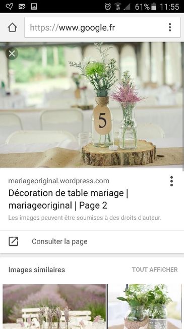 Help déco de table - 1