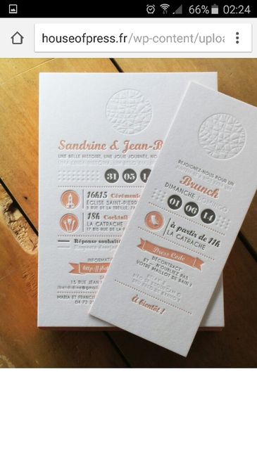 Vos avis format save the date - 8