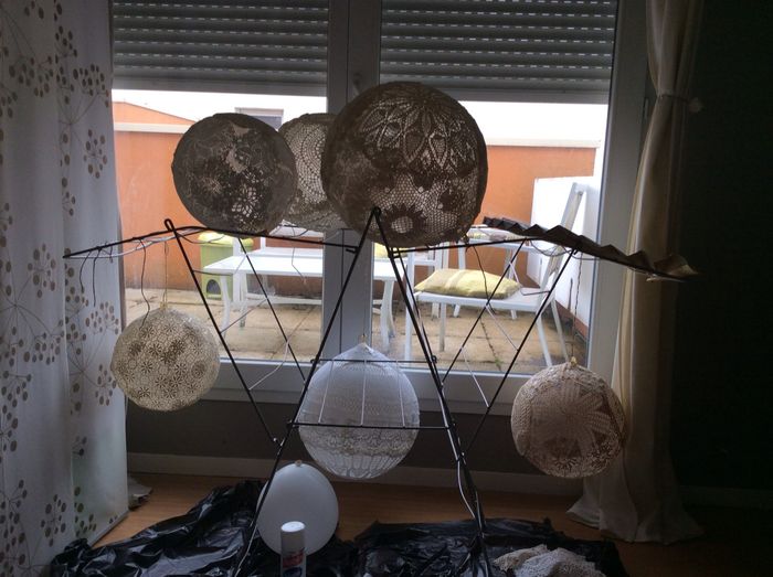 Lampions crochet