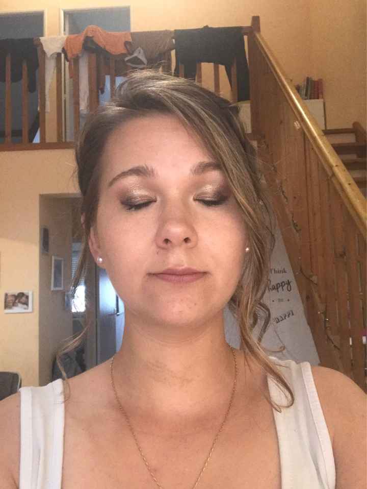 Essaie maquillage/coiffure et robe 😀 - 6