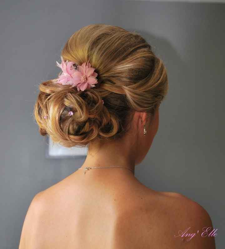 vos chois en chignon pour votre mariage