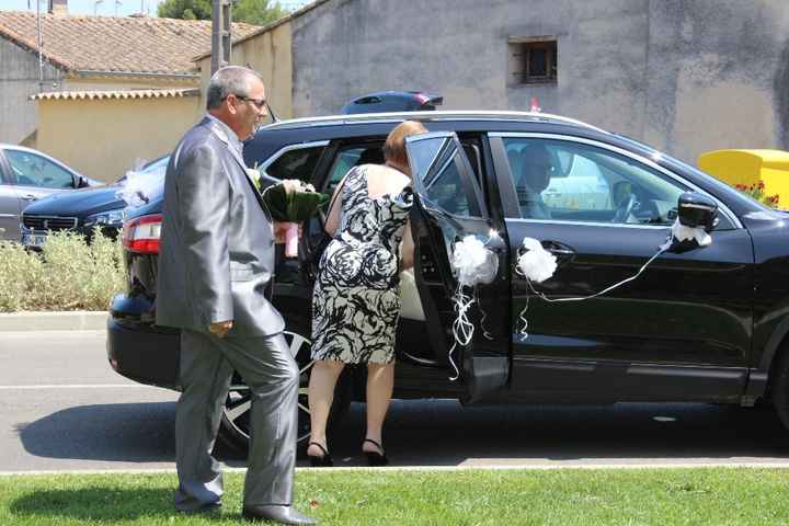 arrivée a la mairie