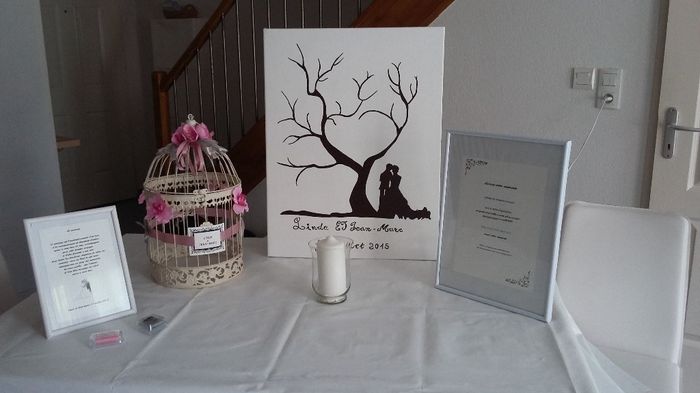 essai table invité et table urne