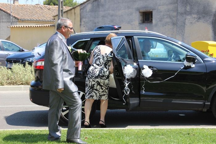 arrivée a la mairie