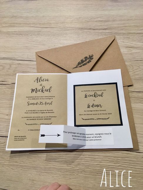 🎀 Faire-parts terminés 🎀 3