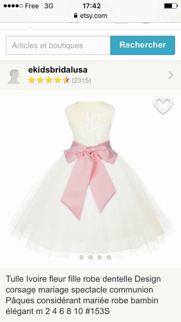 Robe demoiselles d'honneur? - 1