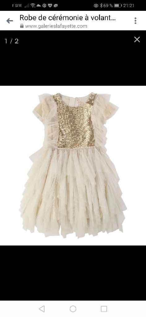 Robe pour ma fille - 1
