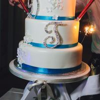 Wedding cake avec accessoires
