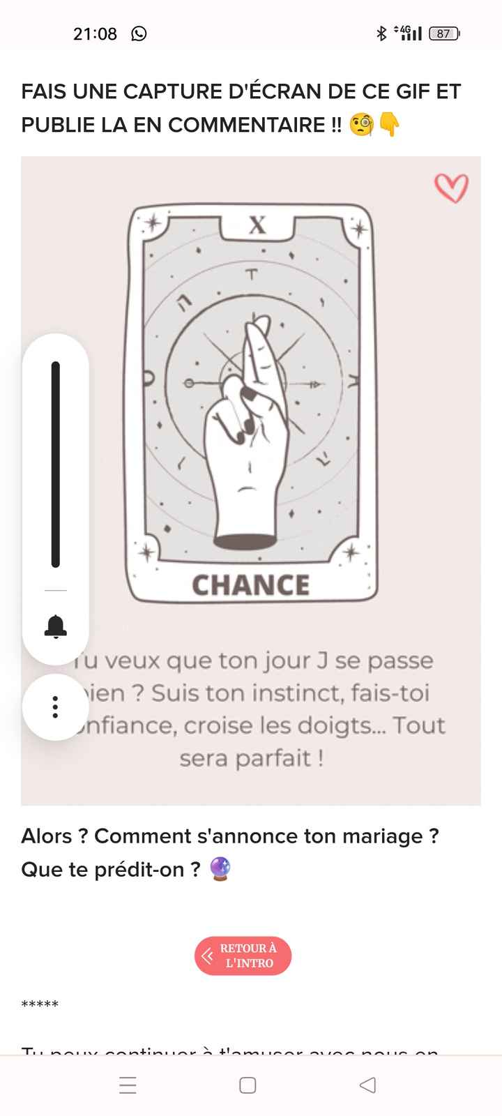 La chance te sourit 🔮😃 - 1