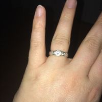 Avez-vous publié une photo de votre bague de fiançailles ? - 1