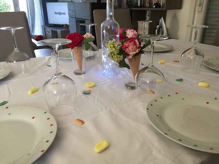 Essais décoration tables - 2