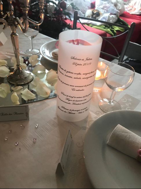 Début de deco table - 2