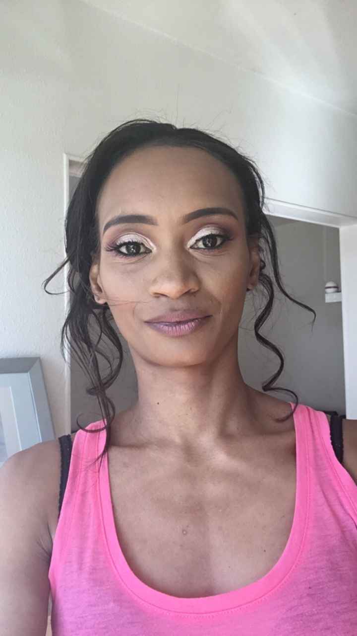 1Er maquillage comme coiffure 💁‍♀️ 😔🤔 - 1