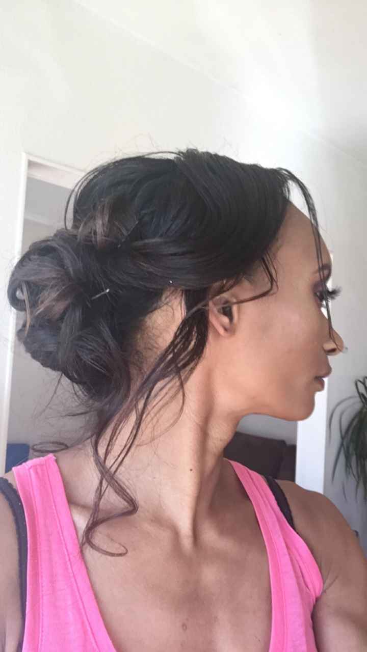 1Er maquillage comme coiffure 💁‍♀️ 😔🤔 - 3