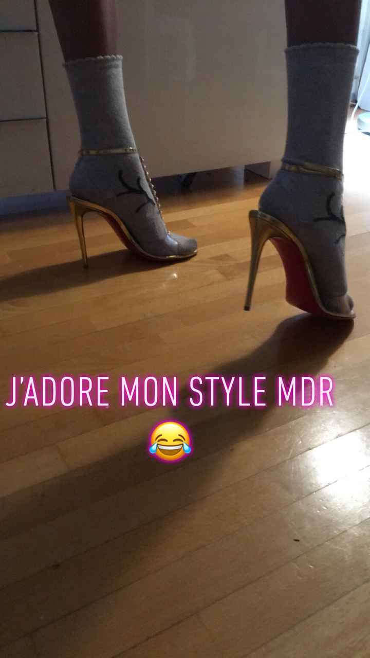 Faire ces chaussures pour le jour j 😉 - 1