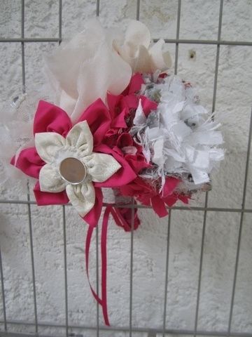 mon bouquet en tissu