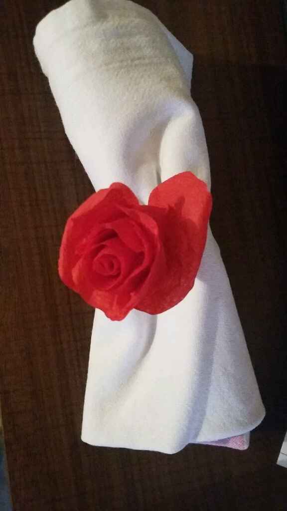Mes ronds de serviette fait main - 1