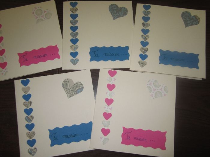les faire parts des enfants d'honneur