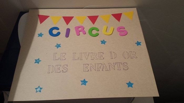 livre d'or des enfants ( DIY ) 