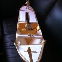 Urne chats sur gondole