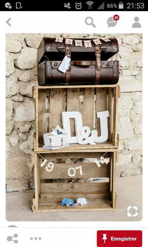 Inspiration avec des caisses anciennes - 1