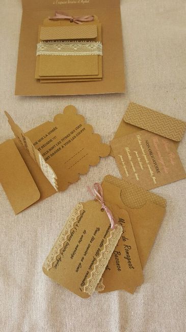 Faire part dentelle - 4